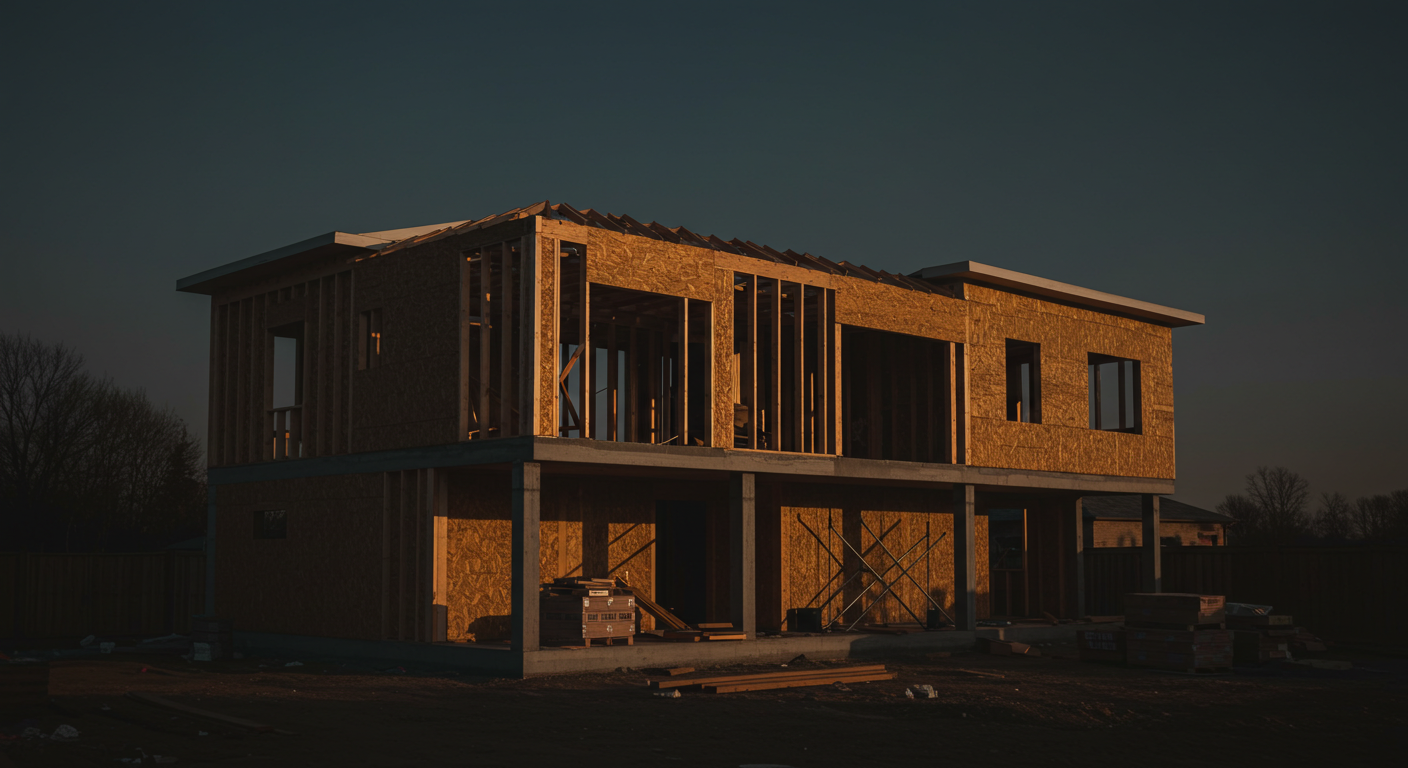 Construcción de piscina con acabados de lujo para vivienda.